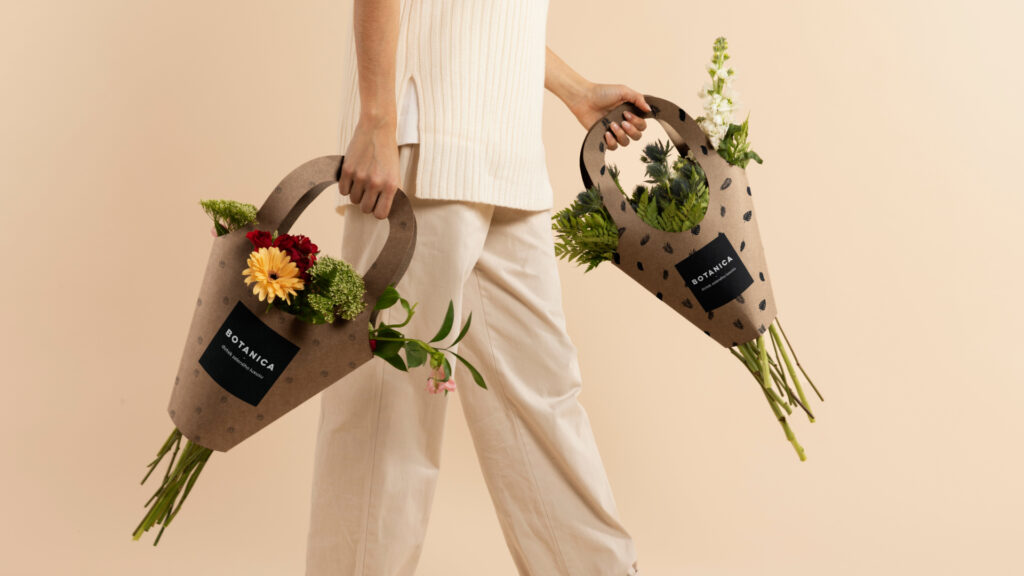 obal na řezané květiny