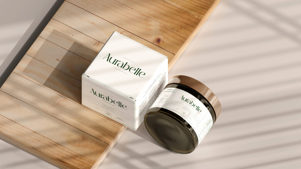 etiketa na pro krém aurabelle